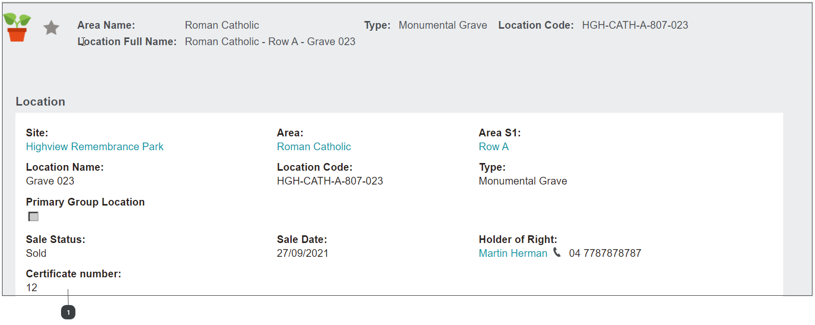 Assign Licence / Certificate Numbers