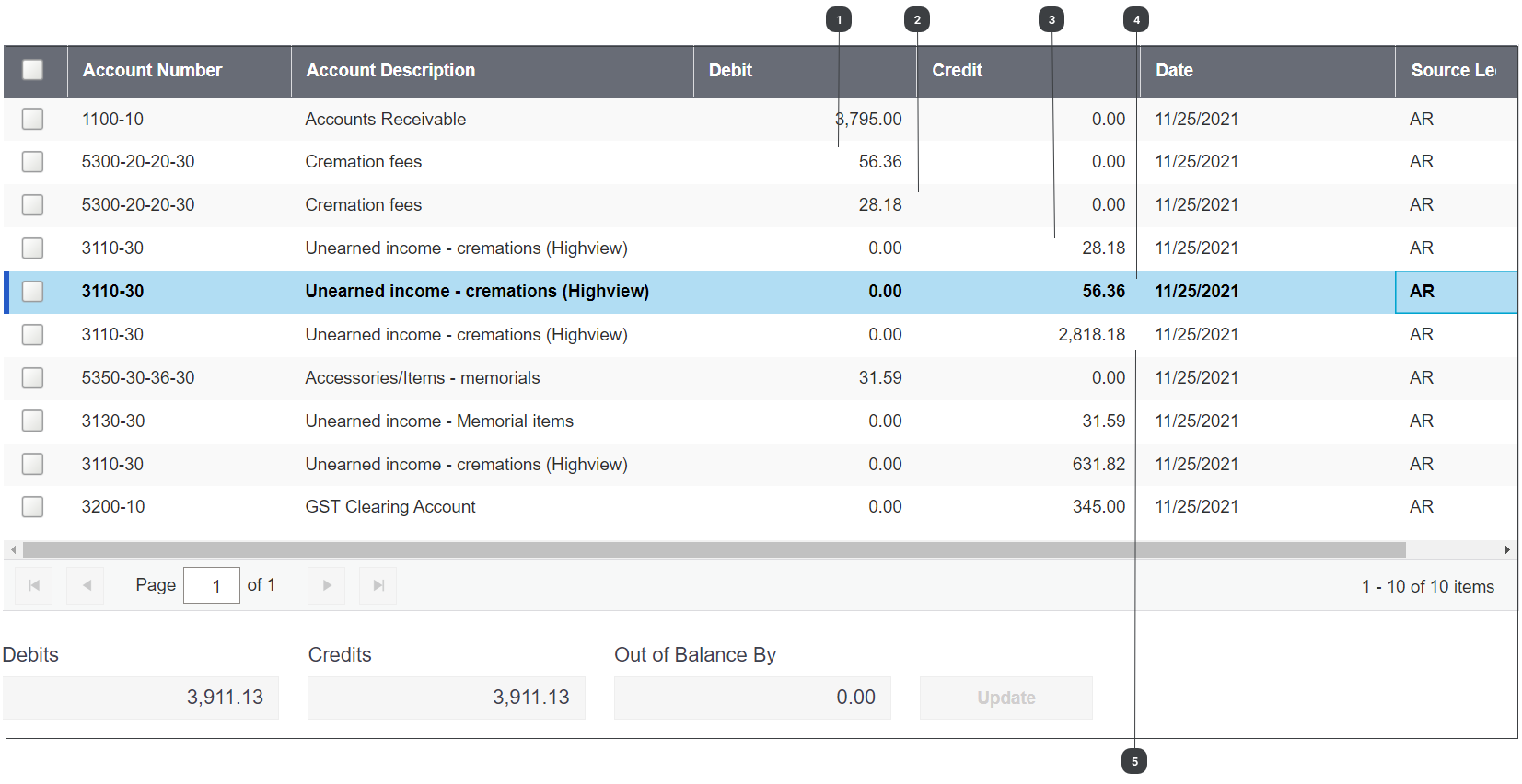 Sage 300 AR Invoice