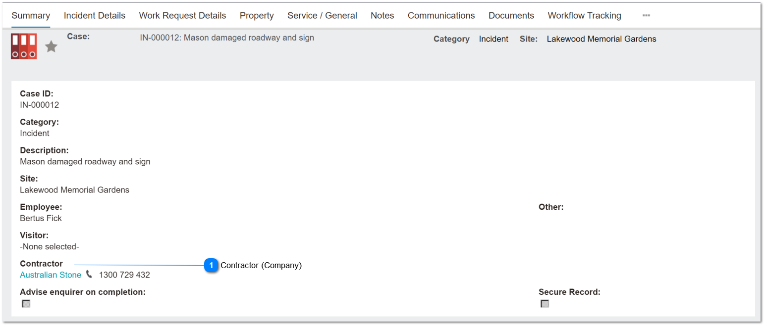Company Links to Cases