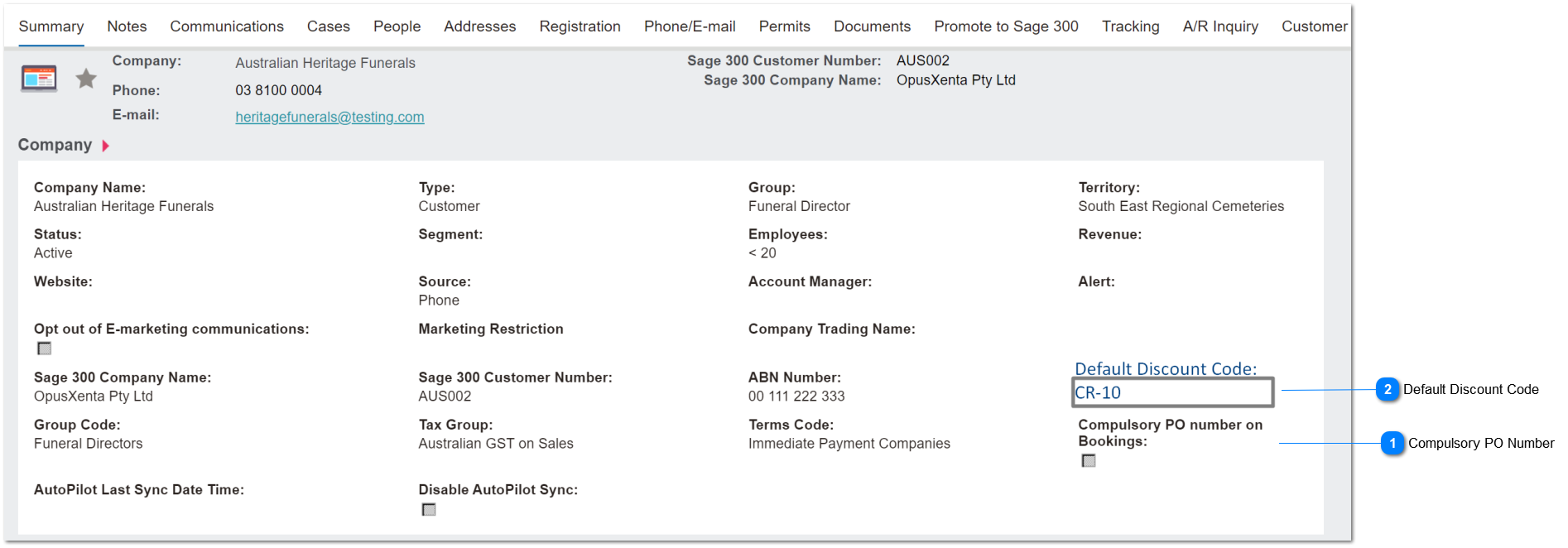 Company Records