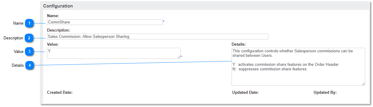 Configuration: Allow Commission Sharing