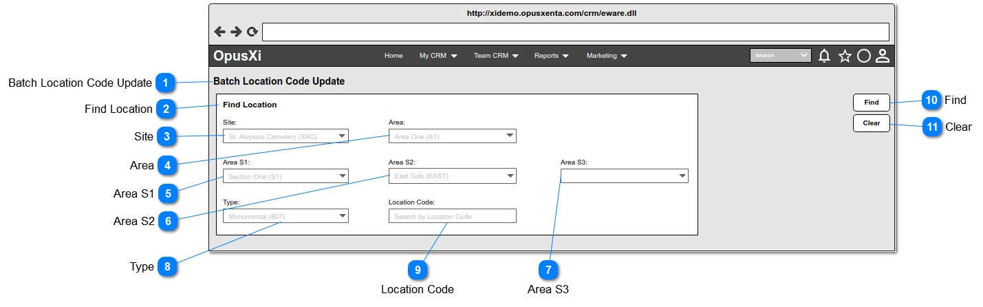 Location Code Management Tool