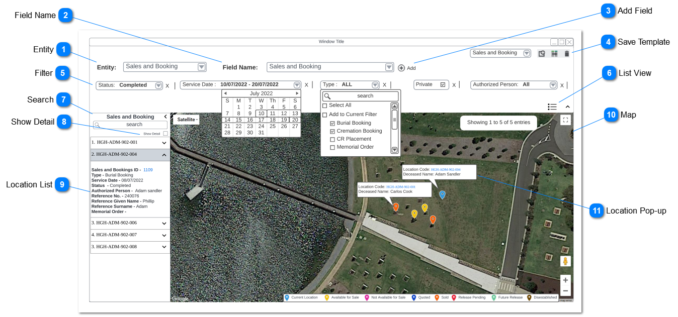 Map Inquiry - Map View