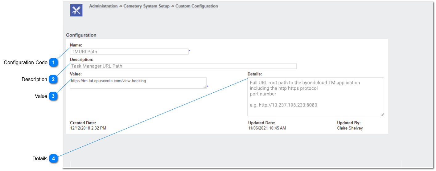 TM URL Path