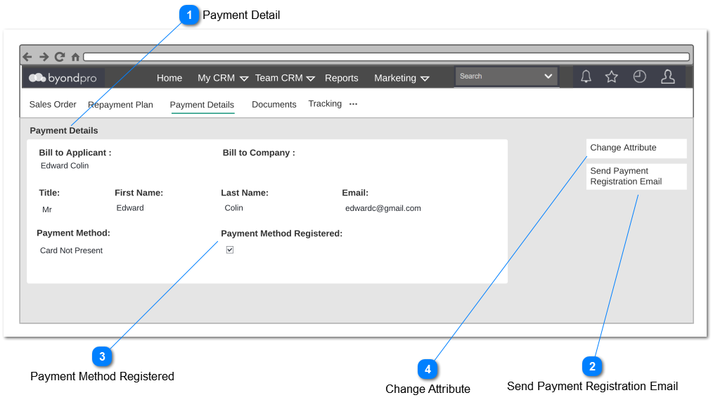 View - Payment Detail