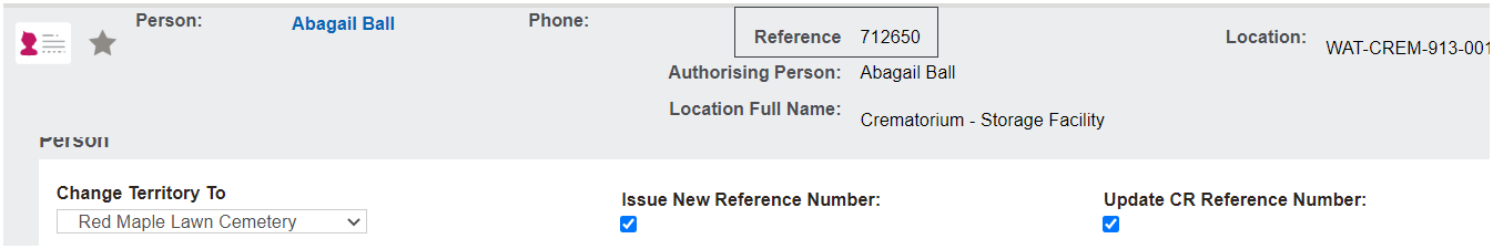Change Territory Value 