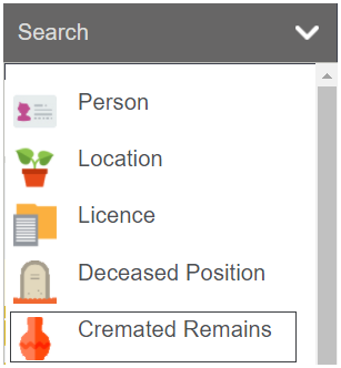 Cremated Remains Record Search