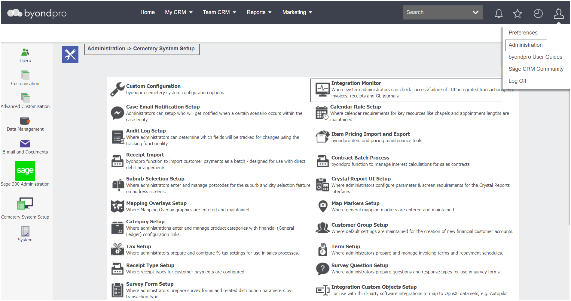 Integration Monitor