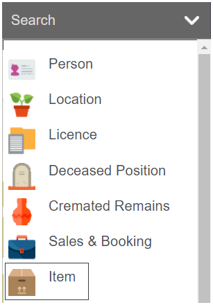 Item Records Search