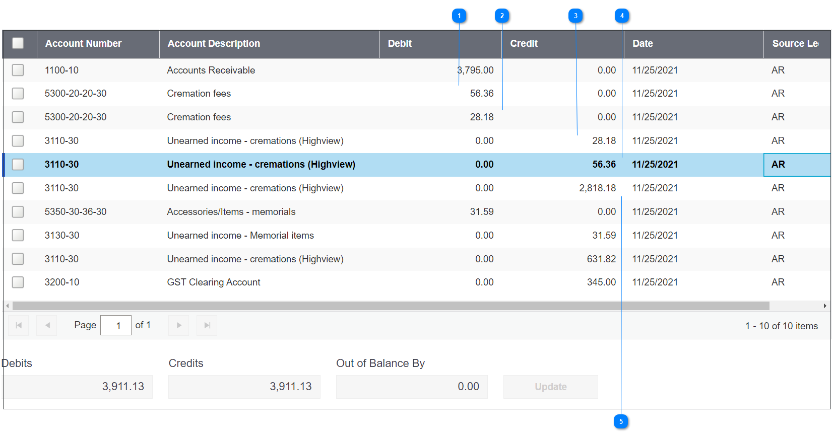 Sage 300 AR Invoice