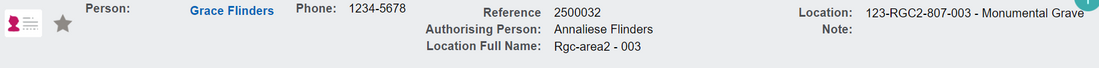 1. Record Summary