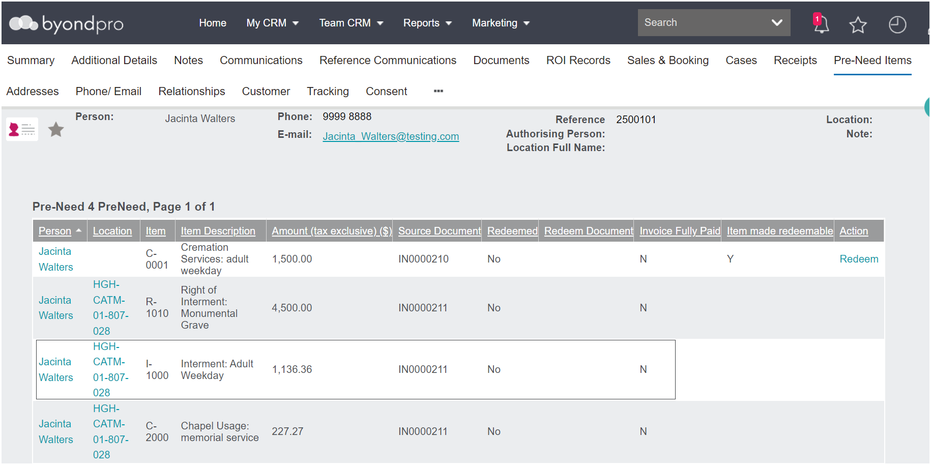 Transferring Ownership of Items