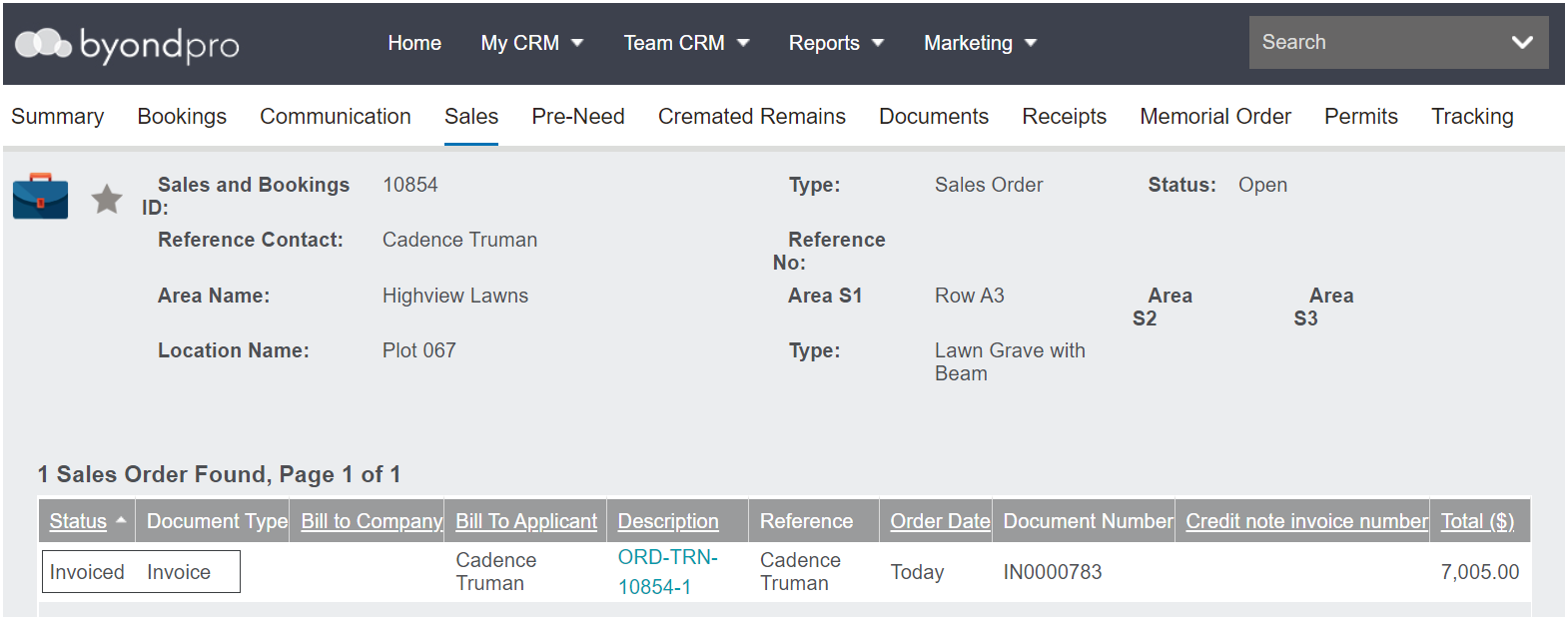 Updates After Invoicing